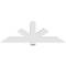 Ekena Millwork Kennewick Architectural Grade PVC Gable Bracket, 72"W x 24"H x 6"D x 6"F, 8/12 Pitch GBP072X24X0606KEN00 - alternate 2